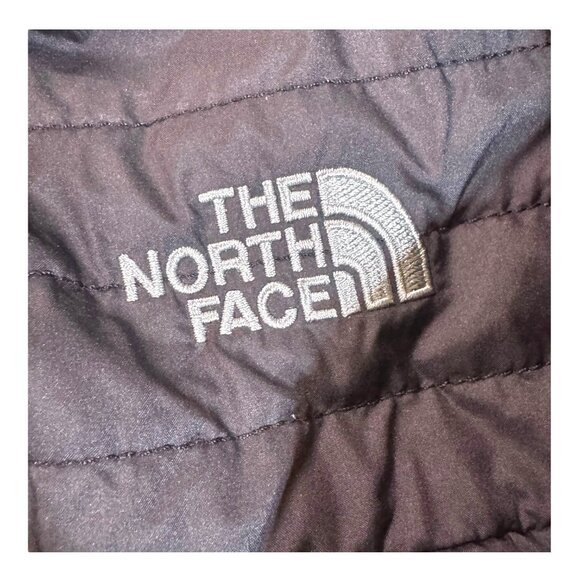 The North Face Womens Fleece Reversible Jacket S Black Polyester Mossbud Swirl - Picture 4 of 7